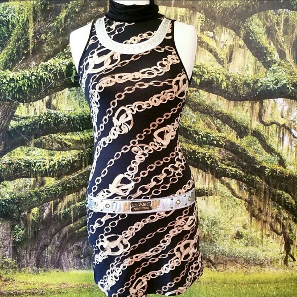 Roberto Cavalli dress.